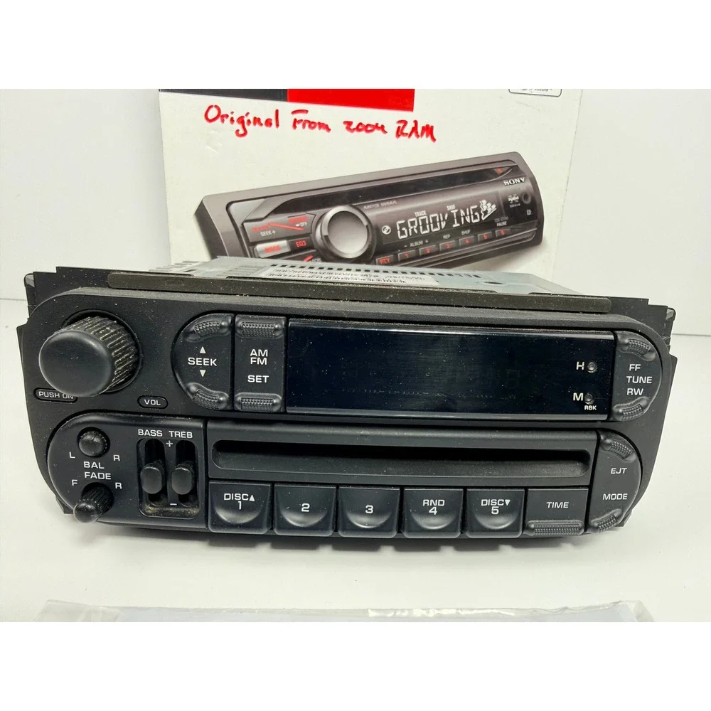 Sony Xplod CDX-GT240 Car Stereo In-Dash CD Player MP3 Aux w/ Box & Manual TESTED